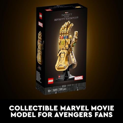 LEGO Marvel Infinity Gauntlet Set | Infinity Stones | Building Set