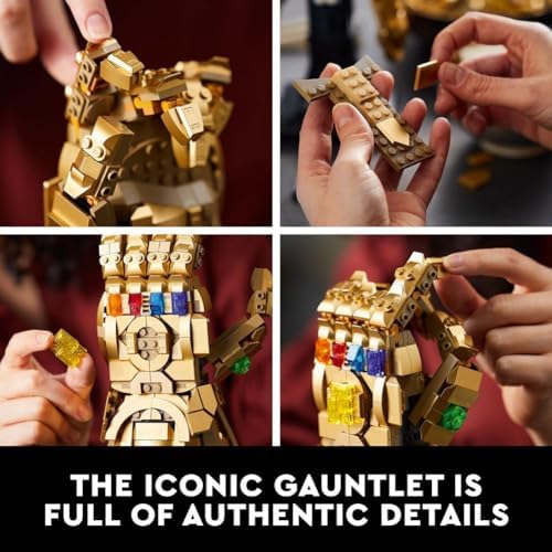 LEGO Marvel Infinity Gauntlet Set | Infinity Stones | Building Set