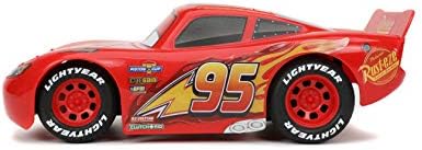 Jada Toys Pixar Cars 1:24 Lightning McQueen RC Remote Control Car 2.4 GHz