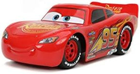 Jada Toys Pixar Cars 1:24 Lightning McQueen RC Remote Control Car 2.4 GHz