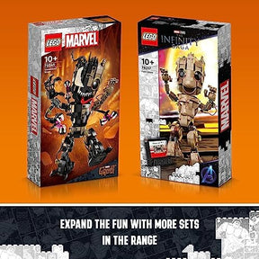 LEGO Marvel Venomized Groot Marvel Toy for Play