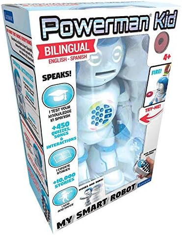 LEXIBOOK Powerman Kid | Educational Robot | Walking Talking Dancing Singing Toy