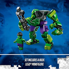 LEGO Marvel Hulk Mech Armor | Avengers Action Figure Set