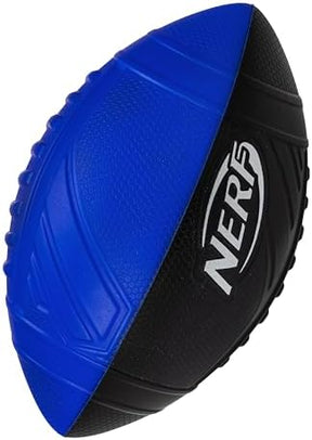 Pro Grip Kids Foam Football | 9” Youth Size Soft Foam Ball | Blue & Black