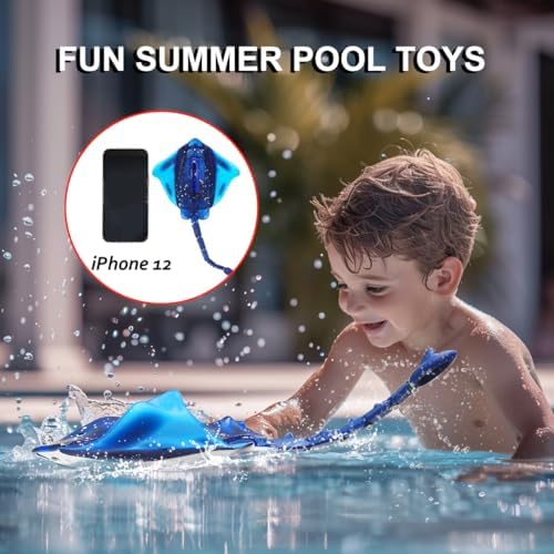 Remote Control Stingray Summer Pool Toys for Kids | Blue