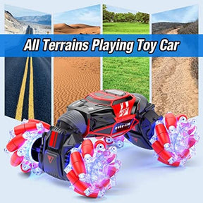 Powerextra LED Remote Control Car | Red