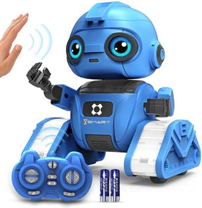 Robot Toys for Boys and Girls| Rechargeable | Auto-Demonstration | Blue