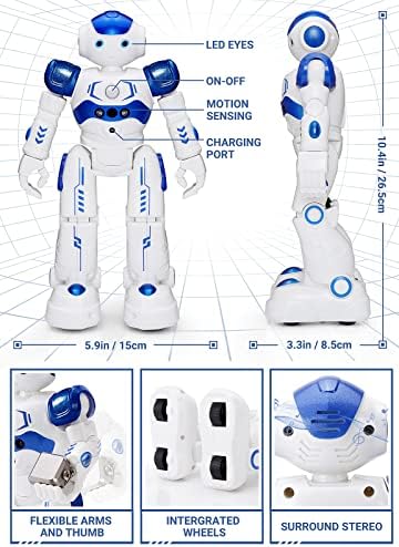 KingsDragon RC Robot Toys for Kids