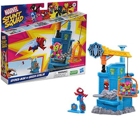 Marvel Stunt Squad Crane Smash Playset