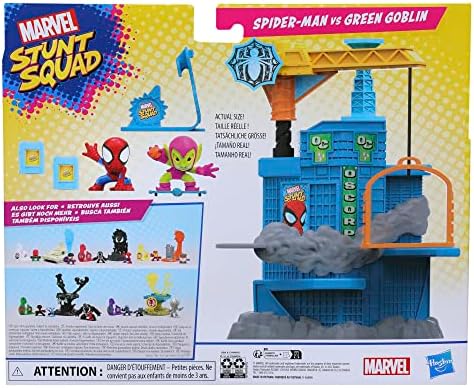 Marvel Stunt Squad Crane Smash Playset