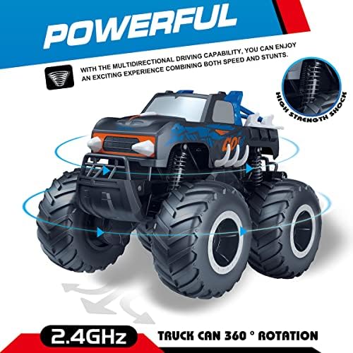 Threeking Remote Control Cars Toy | 4WD Off-Road Car