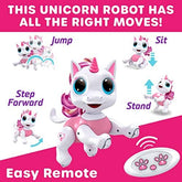 Unicorn Robot Pets Toy for Girls and Boys | Pink