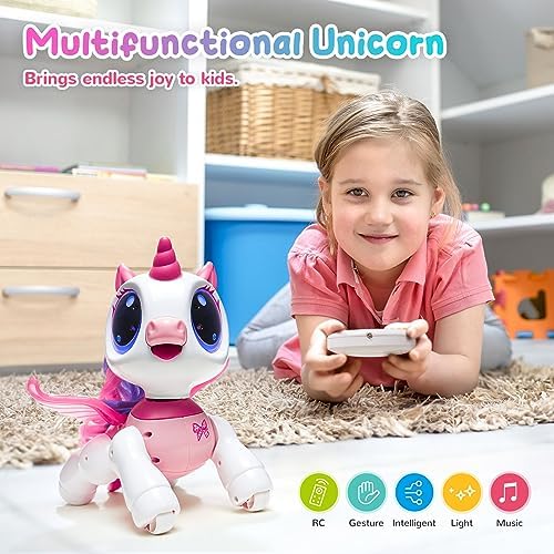 Unicorn Toy for Girls | Robot Pet for Kids