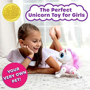 Unicorn Robot Pets Toy for Girls and Boys | Pink