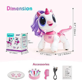 Unicorn Toy for Girls | Robot Pet for Kids