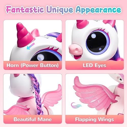 Unicorn Toy for Girls | Robot Pet for Kids