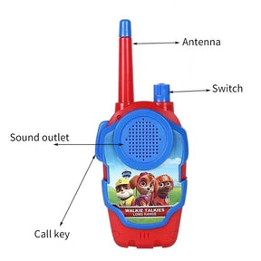 PAW Patrols Toy Walkie Talkies Set | Children Radio Cartoon | Radio Interphone