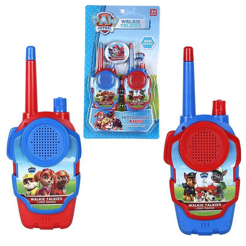 PAW Patrols Toy Walkie Talkies Set | Children Radio Cartoon | Radio Interphone