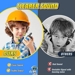 Kids Walkie Talkies Toys | Mini Robots Walkies Talkies | 2 Pack